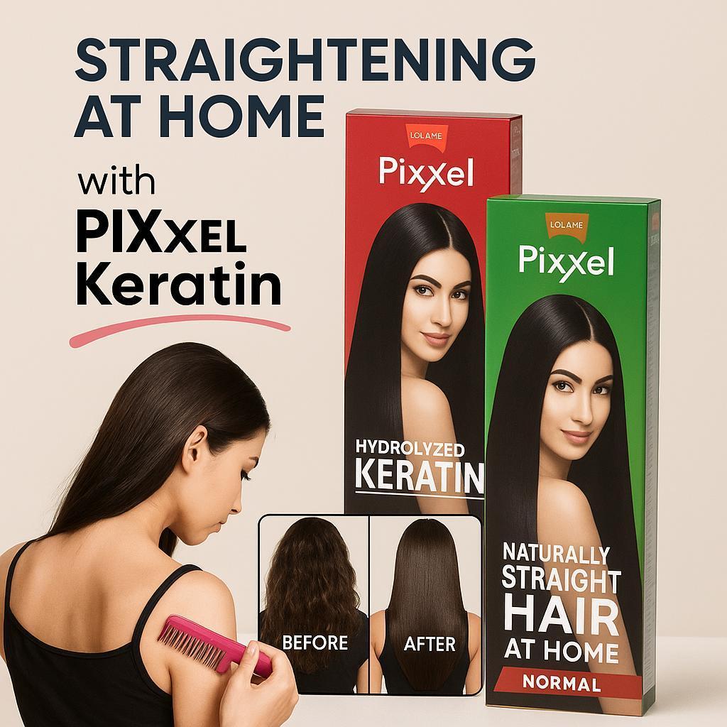 Lolane Pixxel Hair Straightening Keratin Formula (Large)